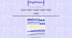 Desktop Screenshot of ergoforms.com